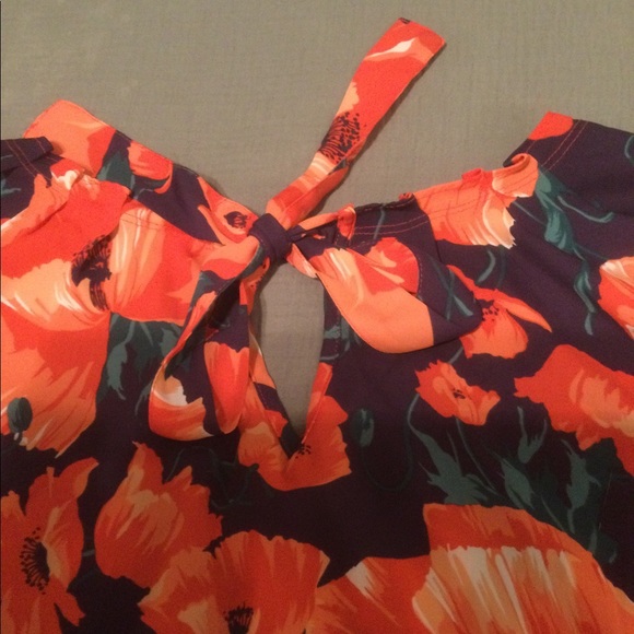 Joe Fresh floral blouse size 1X - Picture 3 of 5